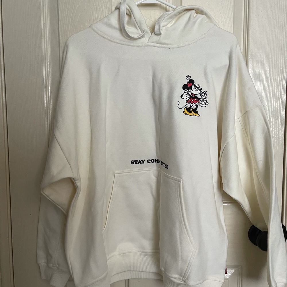 NWT Levi’s x Disney Minnie Mouse hoodie-medium